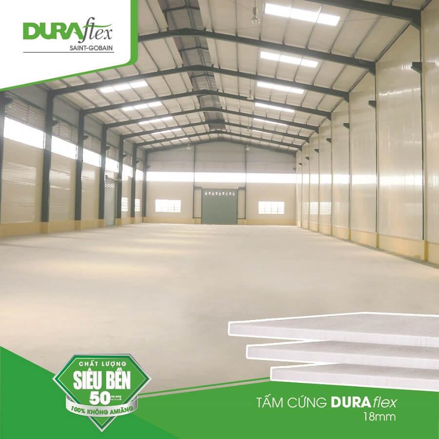 Ưu điểm của tấm sàn xi măng DURAflex