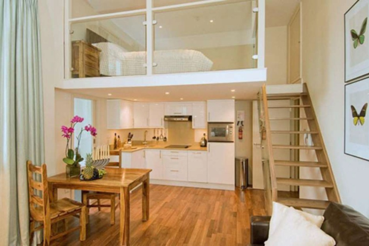 Mẫu nhà cấp 4 có gác lửng phong cách Vintage đẹp nhất