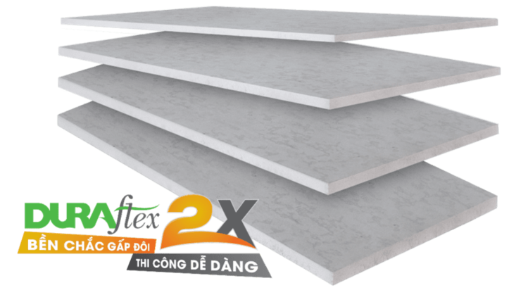 Tấm xi măng DURAflex 2X