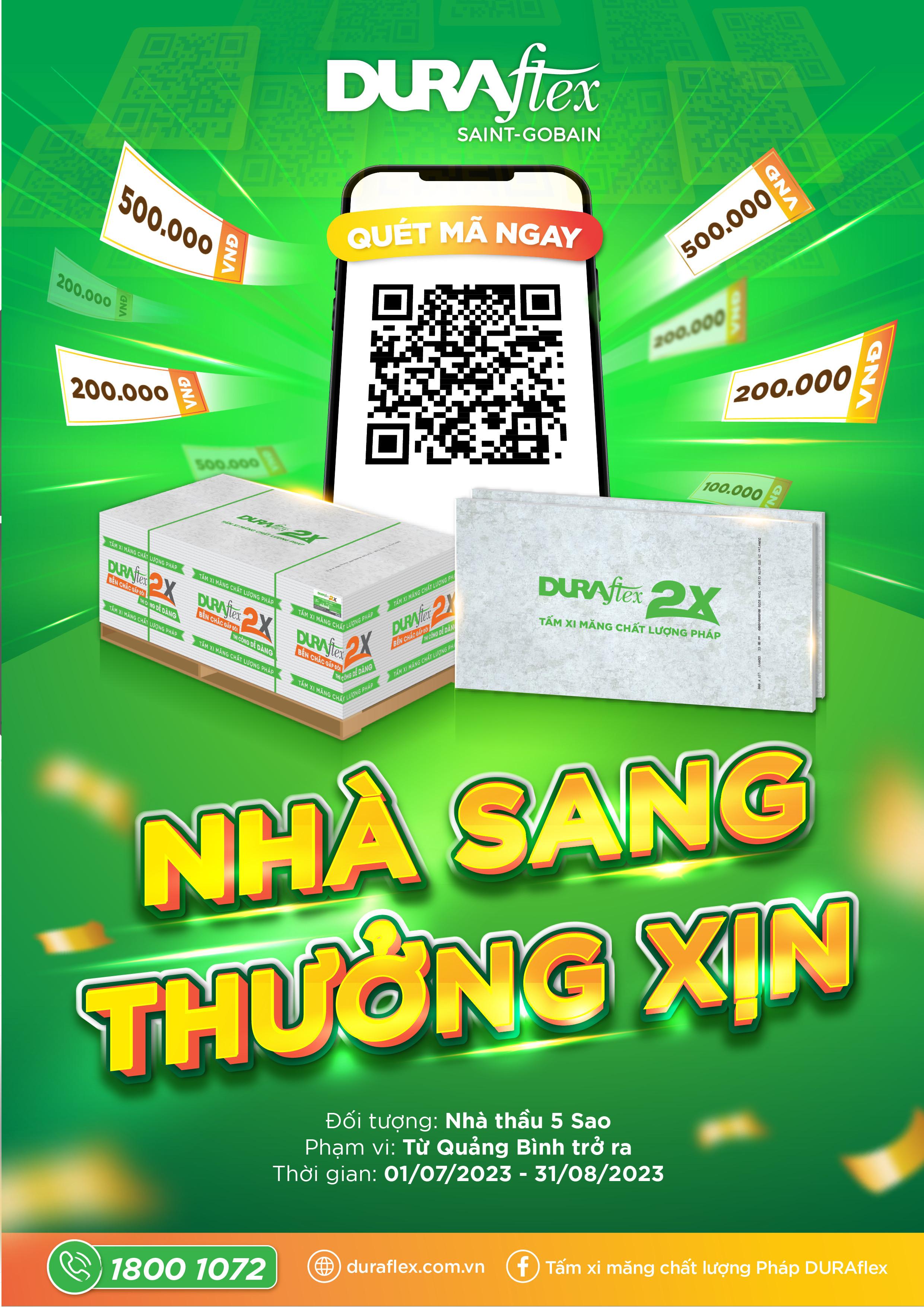 Nhà sang thưởng xịn miền Bắc DURAflex