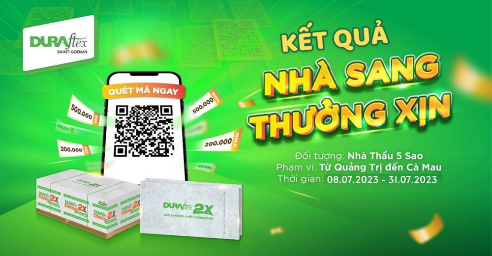 Kết quả CTKM nhà sang thưởng xịn miền Nam